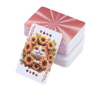 Generisch Mini Playing Cards, Waterproof Board Game | Interactive Table Game | for Kids Teens Magicians Players Collectors Travelers Family Gatherings Themed Events Travel Camping