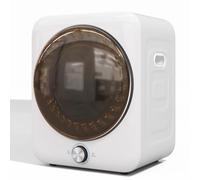Generisch Minisecador de aire de 3 kg, 1350 W, 8 programas de secado, sensor NTC, silencioso, 65 dB, montaje en pared, doble filtro sin consumibles, 53,5 x 42 x 65 cm, color blanco