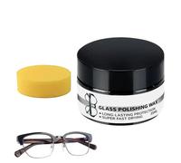 Generisch Mirror Lens Cleaner - Scratch Paste for Clear | Wax with Sponge, Glasses Grinding Tool, Camera Screen Phone Tablet Watch Accessory, Work Home Driving Reading Travel Study
