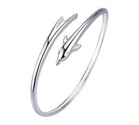 Generisch Mm 8 Valentin Maman Pulsera Expandable Open Finger Promise Rings Comfort Fit Fish Statement Birthday Christmas Jewelry For Niece Para Perlado Clásico Pulsera Ancho Pulsera, talla única