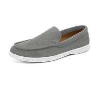Generisch Mocasines de ante para hombre Zapatos casuales clásicos planos cómodos zapatos de conducción ligeros Zapatillas de barco, GY2., 48 EU