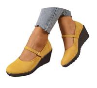 Generisch Mocasines para mujer, informales, ligeros, deportivos, cómodos, para diabéticos, de tela, elegantes, de caña baja, para senderismo, vela, festivos, zapatos de seguridad