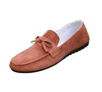 Generisch Mocasines para mujer, zapatos casuales de verano, transpirables, ligeros, cómodos, de un solo color, modernos, planos, para conducir, informales, para conducir, 38-44 EU, caqui, 41 EU