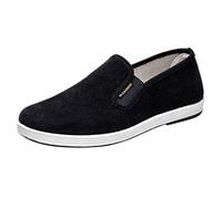 Generisch Mocasines planos para hombre, talla 38-45 Eu, zapatos casuales para hombre sin cordones, de pana sin cordones, zapatos de caminar bajos, de un solo color, ligeros, para exteriores y uso