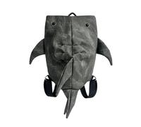 Generisch Mochila escolar 3D Daypack con puerto USB, mochila para ordenador portátil para senderismo, viajes, bolso de hombro, gris oscuro, 31X41X11CM, Mochilas rucksack