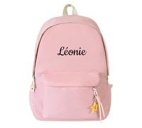 Generisch Mochila infantil personalizada con nombre para bricolaje para niños pequeños, mochila escolar para guardar libros, para preescolar, guardería, escuela primaria, compañero de viaje (talla