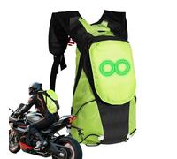 Generisch Mochila LED | Mochila de ocio con iluminación - Mochila luminosa LED multifuncional para vida urbana, senderismo, viajes, camping, ciclismo, desplazamientos, mujeres y hombres, verde, Siehe