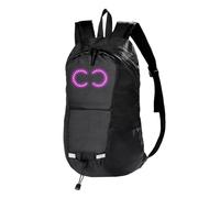 Generisch Mochila luminosa - Mochila para portátil con indicador LED - Mochila impermeable con compartimento organizador para ordenador portátil, electrónica, equipo deportivo, llaves y botella de