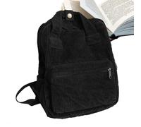 Generisch Mochila portátil velluto a coste - Zaino da giorno con manico | Borsa per ordenador portátil, zaino alla per ragazze | per scuola, università, viaggi brevi e attività quotidiane