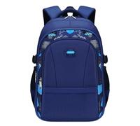 Generisch Mochilas Hombre Portátil Camuflaje Bolsas Escolares Bolsas Libreros Mochilas Niños para Adolescentes Pequeñas Mochilas Adolescentes, azul, Talla única