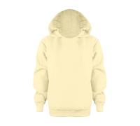 Generisch Moda Infantil Otoño Invierno Confort Color sólido con capucha Sudadera Top Manga Larga Niñas Niños Niños Abrigo Sudadera, beige, 4-5 años