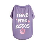 Generisch Moda Primavera para Mascotas Ropa de Verano Ropa de Animal Transpirable Perros Gato Cómodos Moda Lindos Diseños de Impresión (B, S)