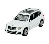 Generisch Modelo de coche compatible con Mercedes-Benz GLK SUV X204 blanco a partir de 2008 antes de Facelift 2012 ca 1/34 - 1/39 Metal Modelo Auto Die Cast Nuevo en caja