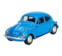 Generisch Modelo de coche compatible con VW Volkswagen Beetle Coupe Azul ca 1/43 - 1/49 Metal Modelo Auto Die Cast Nuevo en caja