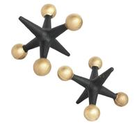 Generisch Modelo molecular sujetalibros creativo y moderno soporte decorativo estable para estanterías accesorio moderno para el hogar y la oficina Accesorio innovador para el hogar y la ayuda para el