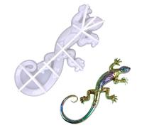 Generisch Molde de Gecko 3D | moldes de Silicona para Resina epoxi, Formas de Resina de Gecko, Resina epoxi de, Molde de Lagarto 3D para decoración de Halloween, salón, Oficina, jardín