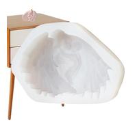 Generisch Molde para belén de resina, molde de resina para belén de escritorio, molde para hacer velas de silicona, molde de resina epoxi para decoración navideña