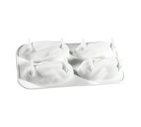 Generisch Moldes de silicona | 4 capas antiadherentes, aptos para alimentos, divertidos moldes de silicona para hornear, para magdalenas, galletas, cupcakes, pan, mousse, postres, así como en casa