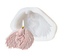 Generisch Moldes para belén de silicona, molde de decoración de escritorio, molde de fabricación de velas para decoración del hogar, moldes de yeso, moldes de cemento multifuncionales
