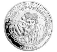 Generisch Moneda de Plata de 1 onza - Señor de la R. -ge 1ª edición Nueva Zelanda 2021-1 oz Plata 20 aniversario