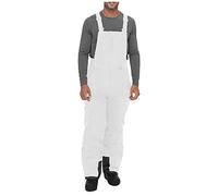 Generisch Mono de invierno largo para hombre, pantalones de snowboard para hombre, impermeables, con correa ajustable, pantalones de esquí de corte regular, pantalones con tirantes, tallas grandes