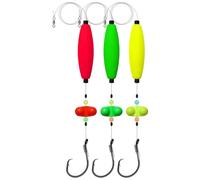 Generisch Montaje de flotador para atrapar bagres, montajes de natación para pesca de bagre - accesorio de pesca portátil versátil idea de regalo para amigo, padre, abuelo, vecino, 6/0, Siehe
