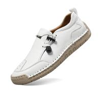 Generisch Montela - Zapatillas ortopédicas para mujer, cómodas, sin dolor, transpirables, impermeables, para correr, para el tiempo libre, ligeras, deportivas, Blanco, 41 EU