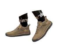 Generisch Montela - Zapatos ortopédicos para mujer, cómodos, sin dolor, transpirables, impermeables, para correr, para el tiempo libre, suela suave y ligera, caqui, 44 EU