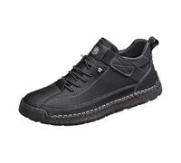 Generisch Montela - Zapatos ortopédicos para mujer, cómodos, sin dolor, transpirables, impermeables, para correr, para el tiempo libre, suela suave y ligera, Negro , 39 EU