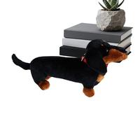 Generisch Morbido Animale Da Coccolare - Cane Bassotto Di Peluche Da 16,93 Pollici | Peluche In Cotone PP - Simpatico Cuscino Coccoloso E Compagno Di Gioco Per Bambini Adulti Asilo Divano Giocattolo