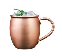 Generisch Moscow Mule Copper - Vasos de cobre hechos a mano de 530 ml, taza de Moscú Mule | Para Navidad cocina bar y beber agua, té, cerveza cóctel