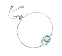 Generisch Mother Daughter Bracelets | Adjustable Brass Jewelry - Double Ring Eternal Intertwined Daughter Bracelet,for Lady Grandma Female Teen Girl Birthday Thanksgiving Party Holiday Festival, Siehe