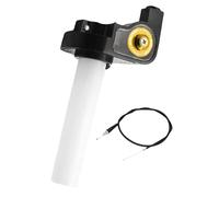 Generisch Motocicletas Twist Throttle Handle Grip, Swivel Grip Handlebar with Bright Colors, ideal for Dirt Bikes, Vintage Motorcycles, Street Cars, Easy Installation and Replacement Accessory