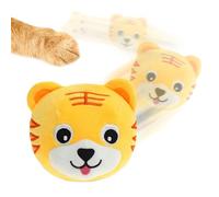 Generisch Moving Dog Plush Toy - 15 x 15 x 15 cm Recargable Interactive Cute Cartoon Puppy Toy, Energy-Burning Shaking Squeaky Dogs Plush Ball - para casa Dorm Apartment Bedroom Living Room