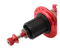 Generisch Muelle de liberación rápida para bicicleta, acero inoxidable, muelle de pincho para buje de bicicleta, muelle de eje fijo para el reemplazo rápido de la rueda delantera y trasera