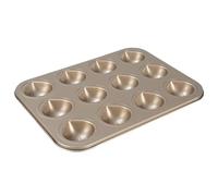 Generisch Muffin Baking Pan, Chestnut Shape Mold, Non Stick Bakeware, Heavy Duty Metal Construction, Even Heat Distribution Design, 10.43x13.77 in, for Making Chocolate Candy Jelly Pastries