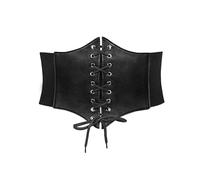 Generisch Mujer Cinturón Cintura Verano Al Aire Libre Desgaste Clip De Cintura Transpirable Cintura Encogimiento Cintura Adelgazar Sello de Cintura, Negro , B