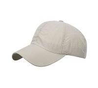 Generisch Mujeres Hombres Deportes Montañismo Transpirable Playa Gorra de Béisbol Sombrero Sombrero de Sol Gorra Monsieur Cuisine, beige, Talla única