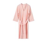 Generisch Mujeres Sólido Par Medio Absorbente Agua Albornoz Secado Rápido, Rosa., M