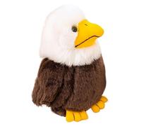 Generisch Muñeca de águila de peluche, cabeza blanca de águila de peluche - Colorido juguete de peluche | Decoración de la casa linda del interior, cojín con abrazos de pájaro portátil para el hogar