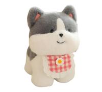 Generisch Muñeca de perro de peluche, suave y relajante, cojín de peluche como muñeca de perro, para sofá, cama, sofá, asiento de coche, hogar, niñas, hermanas, amigos, adolescentes, amantes de las