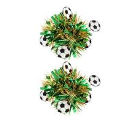 Generisch Muñequeras para porristas de fútbol, coloridas pulseras de equipo, cómodas vendas elásticas de apoyo, ropa deportiva elástica suave, equipo ligero para juegos de porristas