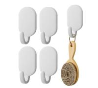 Generisch muraux de salle de bain, crochet mural adhésif - de cuisine pour porte-serviettes | Crochet adhésif 5 piezas, patères peu encombrantes, porte-serviettes mural pour cuisine salle de b