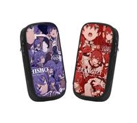 Generisch Mushoku Tensei Anime Pencil Case Bag, Large Capacity Stationery Bag, Pencil Cases for Teenagers, Suitable for School Bag with Student Stationery for Girls and Boys, Mushoku-3, Anime