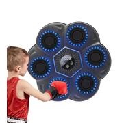 Generisch Music Boxing Machine con 9 modos de velocidad y modo de conteo, entrenamiento de reacción, máquina de boxeo con música para adultos y niños, para entrenamiento en casa y fitness en casa