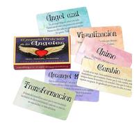 Generisch Mystic Angel Deck, Fortune Oracle Cards, Spiritual Guidance Tool, Meditation Personal Growth Practice, Home Travel Party Entertainment, Divination Set for Kids, Adults, Women
