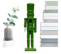 Generisch Natalizi In Legno 38cm - Centrotavola Decorativo Classico | Pupazzo Natalizio In Legno per Casa, Libreria, Hotel, Bar, Fiestas | Decorazione Natalizia Elegante