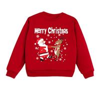 Generisch Navidad Niño Niñas Niños Sudadera Niñas Niños Casual Suelto Activo Manga Completa Sudaderas Impresión Letra Adolescente Crop Tops, Rosa., 18-24 meses