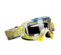 Generisch Newest Motorcycle Goggles for Men, MX Motocross Protective Helmet Goggles, Vintage Anti-Glare Night Vision UV Protection for Riding Racing (ATV A4)