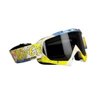 Generisch Newest Motorcycle Goggles for Men, MX Motocross Protective Helmet Goggles, Vintage Anti-Glare Night Vision UV Protection for Riding Racing (ATV A6)